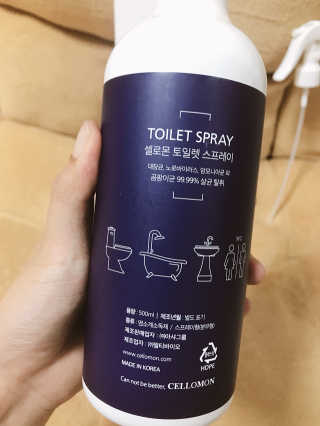 셀로몬 토일렛 스프레이 500ml — 4.83점을 준 리뷰어가 2018년 5월 올린 사용 사진