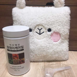 (주)이스터비엔에프 식사대용선식 원데이케어밀 1KG 대용량 — 5점을 준 리뷰어가 2019년 1월 올린 사용 사진