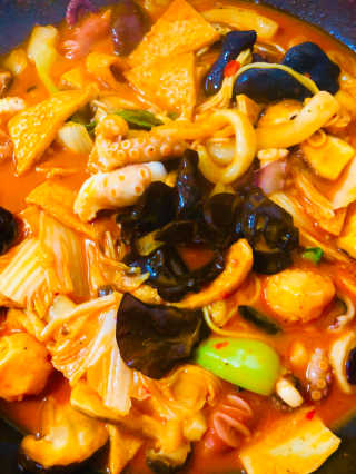 땡땡쿡 쓰촨 마라 낙지 국물 떡볶이 2인분 875g — 5점을 준 리뷰어가 2019년 10월 올린 사용 사진
