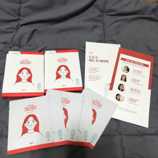자이엘 S.O.S 레드 칙 케어팩 2 Box — 4.5점을 준 리뷰어가 2019년 11월 올린 사용 사진