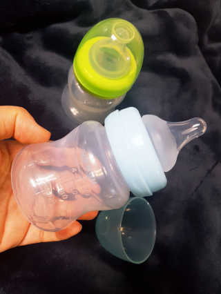 유비맘 신생아젖병 120ml 트리플팩_ 젖꼭지 포함 — 5점을 준 리뷰어가 2020년 1월 올린 사용 사진