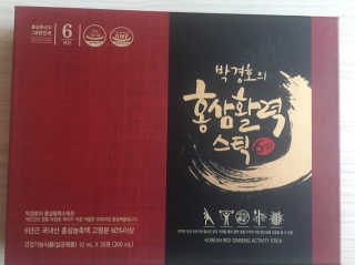 메이준뉴트리 박경호의 홍삼활력스틱 10ml x 30포 — 5점을 준 리뷰어가 2020년 2월 올린 사용 사진
