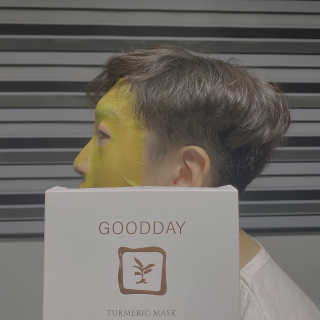 GoodDay Skincare GoodDay 강황 마스크 — 5점을 준 리뷰어가 2020년 2월 올린 사용 사진