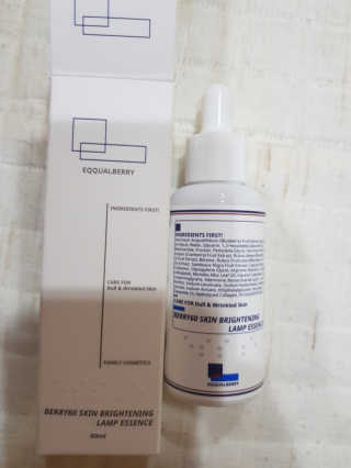 이퀄베리 피부를 밝게 비추는, 램프 에센스 60ml — 5점을 준 리뷰어가 2018년 8월 올린 사용 사진