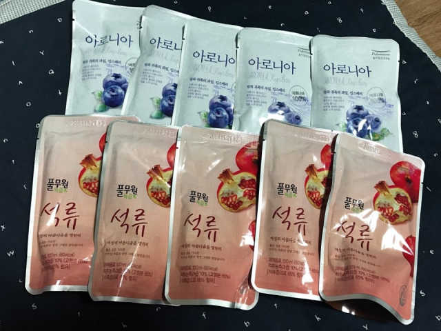 [풀무원] 마시는 건강밸런스 석류 리뷰 사진