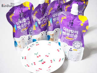 닥터할리펫밀크 8종 — 5점을 준 리뷰어가 2019년 10월 올린 사용 사진
