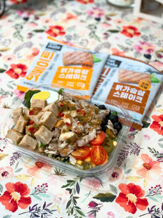 랭킹닭컴 잇메이트 닭가슴살 스테이크 혼합 1kg — 5점을 준 리뷰어가 2019년 12월 올린 사용 사진