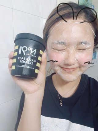 라빠레뜨 뷰티 넘버나인 워터팩 클렌즈 — 4.67점을 준 리뷰어가 2018년 9월 올린 사용 사진