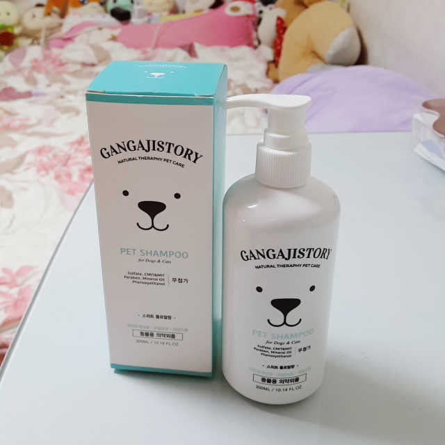 강아지스토리 펫샴푸 300ml 리뷰 사진