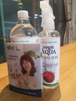 베지아쿠아 475ml + 리필 1000ml 1Set — 4점을 준 리뷰어가 2019년 7월 올린 사용 사진