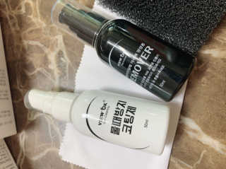 뷰오케이 욕실 화장실 셀프 물때제거 코팅제,리무버 50ml — 5점을 준 리뷰어가 2019년 5월 올린 사용 사진