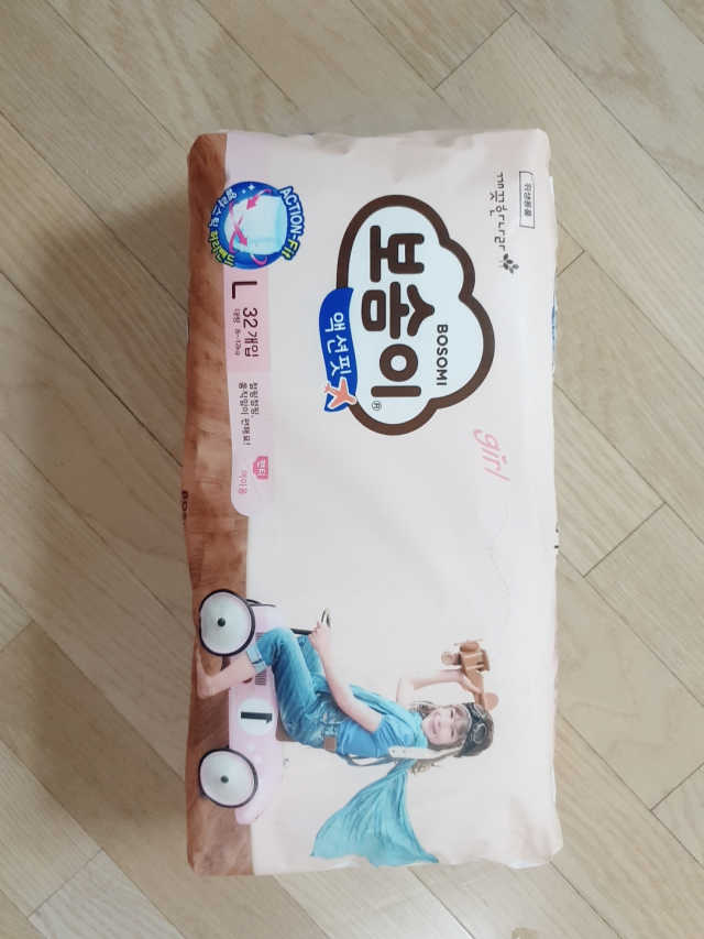 보솜이 액션핏 팬티형 리뷰 사진