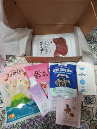 [맘마레시피] 맛과 건강이 한가득, 간식박스 2종 택1 — 5점을 준 리뷰어가 2019년 10월 올린 사용 사진