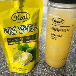 장수농가 리얼깔라만시 — 3.67점을 준 리뷰어가 2018년 6월 올린 사용 사진