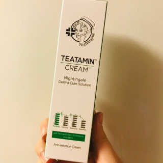 나이팅게일 티타민 크림 리뉴얼 — 4점을 준 리뷰어가 2018년 11월 올린 사용 사진
