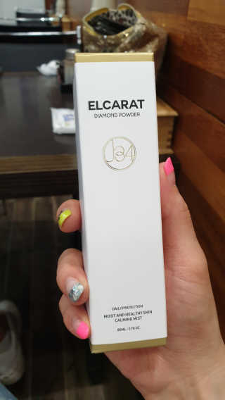 J34 elcarat 엘캐럿 다이아 미스트 80ml — 4점을 준 리뷰어가 2019년 7월 올린 사용 사진