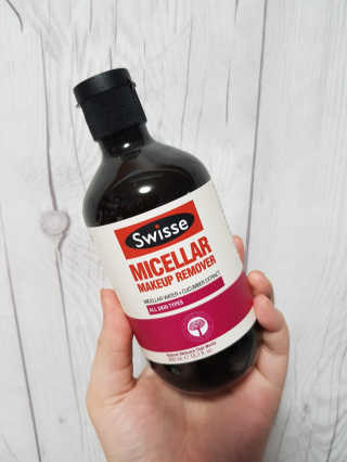 SWISSE 스위스 미셀라 메이크업 리무버 — 3점을 준 리뷰어가 2019년 12월 올린 사용 사진