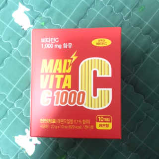 매드비타C 1000 — 4점을 준 리뷰어가 2019년 4월 올린 사용 사진