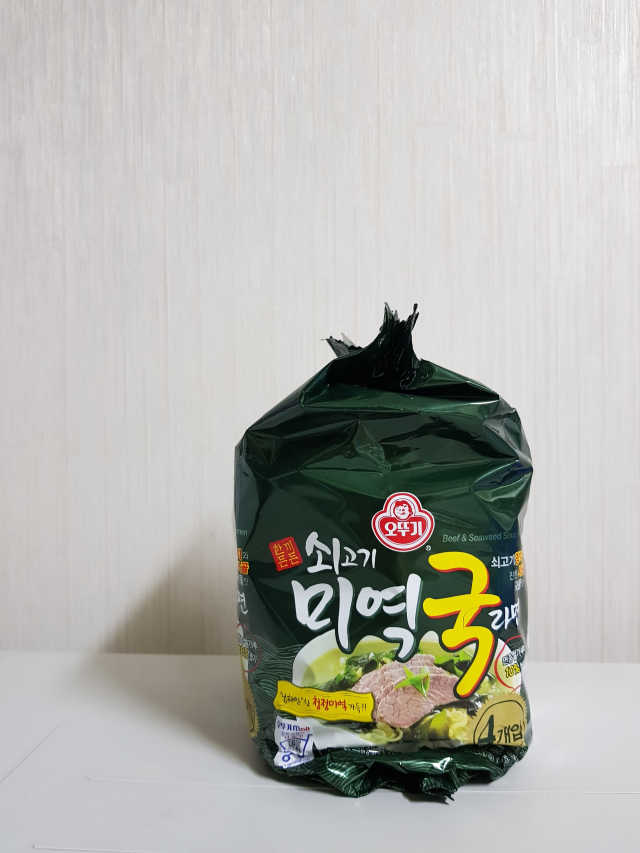오뚜기 신제품 쇠고기미역국라면, 오뚜기밥 리뷰 사진