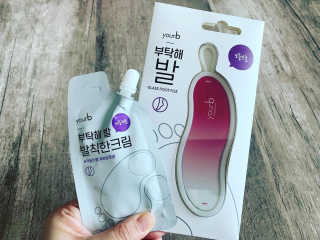 유어비 부탁해 발 부탁해 발 글라스 풋 파일 — 4.5점을 준 리뷰어가 2019년 4월 올린 사용 사진