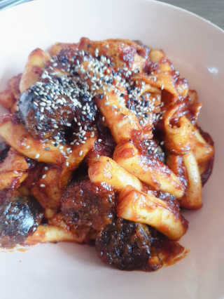 화곡미담 옛날 떡볶이 — 4.5점을 준 리뷰어가 2020년 3월 올린 사용 사진