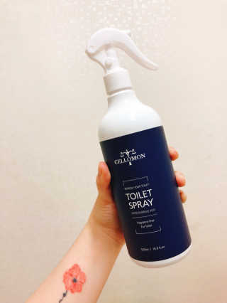 셀로몬 토일렛 스프레이 500ml — 3.83점을 준 리뷰어가 2018년 5월 올린 사용 사진
