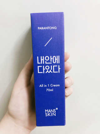 맨즈스킨 파란통 내안에다있다 — 5점을 준 리뷰어가 2017년 10월 올린 사용 사진