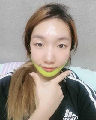 스케덤 시카 리프팅밴드 — 5점을 준 리뷰어가 2019년 4월 올린 사용 사진