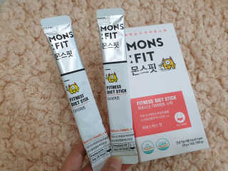 내꺼브랜드 가르시니아 피트니스 다이어트 스틱 MONSFIT — 5점을 준 리뷰어가 2019년 6월 올린 사용 사진