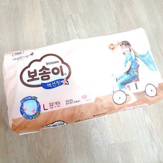 보솜이 액션핏 팬티형 — 5점을 준 리뷰어가 2019년 3월 올린 사용 사진