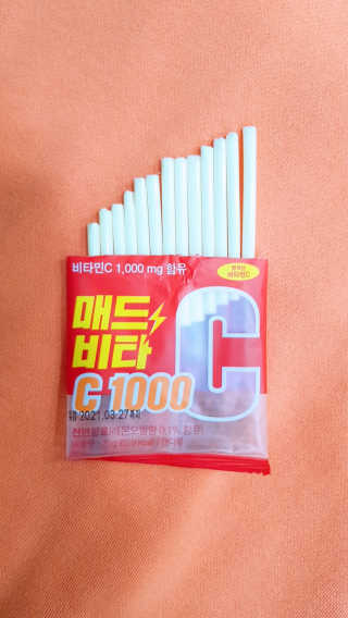 매드비타C 1000 — 5점을 준 리뷰어가 2019년 5월 올린 사용 사진