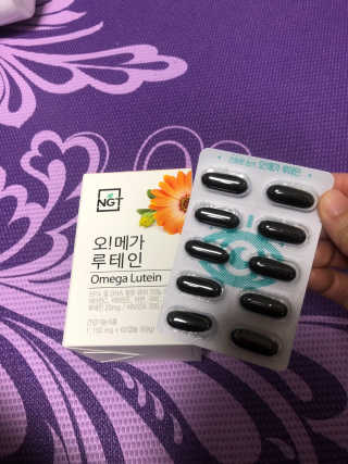 네츄럴굿띵스 오!메가루테인 60일분 — 4.83점을 준 리뷰어가 2018년 10월 올린 사용 사진