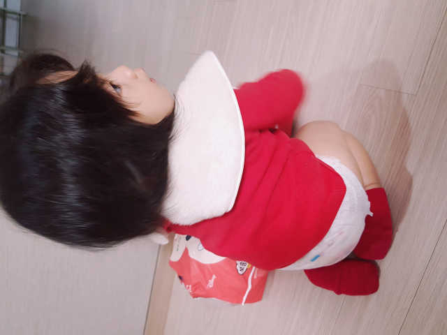 보솜이 베이비케어 팬티형 기저귀 리뷰 사진