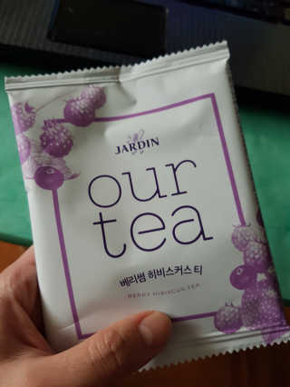 (주)쟈뎅 쟈뎅 아워티 베리썸 히비스커스 — 5점을 준 리뷰어가 2019년 10월 올린 사용 사진