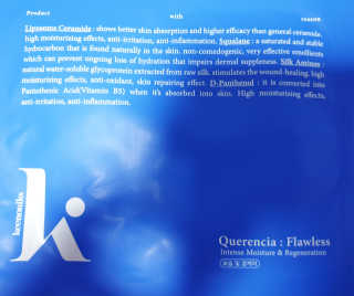 키노닉스 Querencia_Flawless 마스크팩 — 3점을 준 리뷰어가 2019년 4월 올린 사용 사진