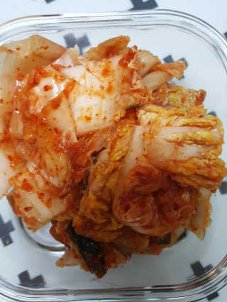 이킴 포기김치 — 5점을 준 리뷰어가 2019년 12월 올린 사용 사진