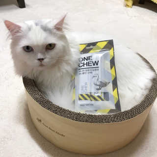 펫프렌즈 생고기가 한봉지 가득 원츄 50g — 5점을 준 리뷰어가 2020년 1월 올린 사용 사진