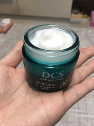 DCS 메르덤 제주 용암해수 크림 — 4.5점을 준 리뷰어가 2017년 2월 올린 사용 사진