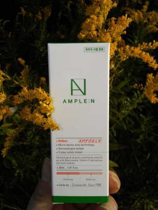 앰플엔 AMPLEN VC SHOT AMPOULE — 5점을 준 리뷰어가 2018년 9월 올린 사용 사진