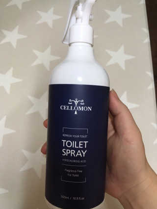 셀로몬 토일렛 스프레이 500ml — 4.67점을 준 리뷰어가 2018년 5월 올린 사용 사진