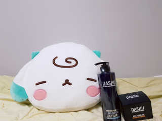 다슈코리아 다슈 단백질 한방 두피 골드 샴푸 500ml +샴푸브러쉬 — 5점을 준 리뷰어가 2019년 3월 올린 사용 사진