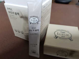 [하우투잇] 뤼에르 쿠르브 블랙 10ml x 30포 총 300ml — 3점을 준 리뷰어가 2020년 3월 올린 사용 사진