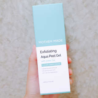 [마더메이드]엑스폴리에이팅 아쿠아필링젤 w. 그린티_E — 3점을 준 리뷰어가 2019년 9월 올린 사용 사진