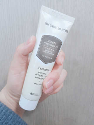 메이메리 쓰리이펙츠 모이스처 톤업크림 50ml — 5점을 준 리뷰어가 2020년 1월 올린 사용 사진
