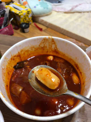 미쓰리떡볶이 just 10 min 패키지 — 3.67점을 준 리뷰어가 2018년 5월 올린 사용 사진