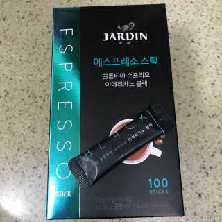 (주)쟈뎅 쟈뎅 에스프레소 스틱 아메리카노 블랙 — 5점을 준 리뷰어가 2018년 10월 올린 사용 사진