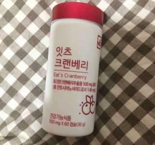 네츄럴굿띵스 잇츠 크랜베리 1병 30일분 — 4점을 준 리뷰어가 2019년 10월 올린 사용 사진