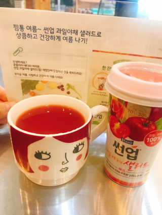 과일야채샐러드 썬업 과일야채 샐러드 3종 — 5점을 준 리뷰어가 2018년 7월 올린 사용 사진