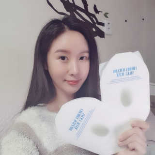 23years old 코쿤 윌로우 실키 마스크 — 5점을 준 리뷰어가 2018년 10월 올린 사용 사진