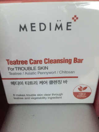 메디미 티트리케어 클렌징 바 — 4.5점을 준 리뷰어가 2017년 10월 올린 사용 사진